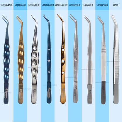 Tweezer Series – SI-Anatomical Handle Collection (Premium Dental Tweezers for Precision, Comfort & Reliability)