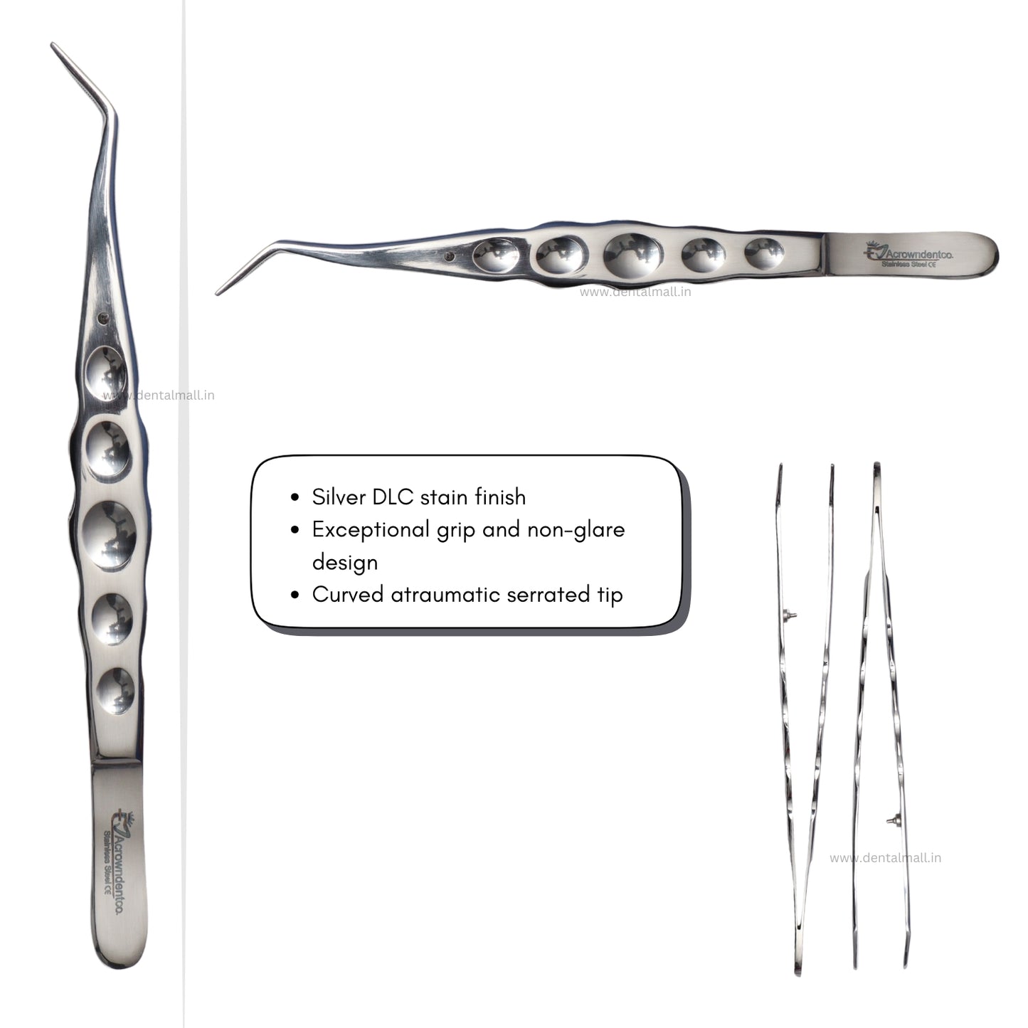Tweezer Series – SI-Anatomical Handle Collection (Premium Dental Tweezers for Precision, Comfort & Reliability)