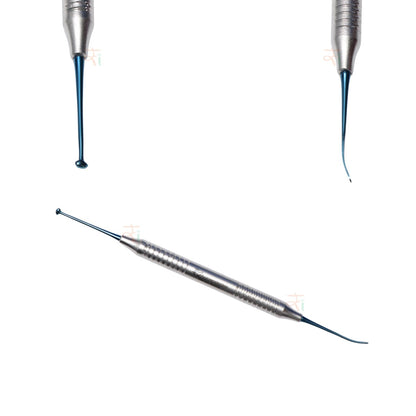 Composite Filling Instrument Set of 6 Pcs – Blue DLC Coated Stain Handle Pattern #CFIB2DLCK6SH