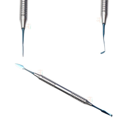 Composite Filling Instrument Set of 6 Pcs – Blue DLC Coated Stain Handle Pattern #CFIB2DLCK6SH