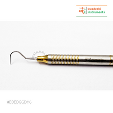 Explorer DG Double-Ended – SI-DALILA™ Gold TiN #EDEDGGDH6