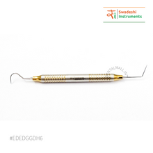 Explorer DG Double-Ended – SI-DALILA™ Gold TiN #EDEDGGDH6