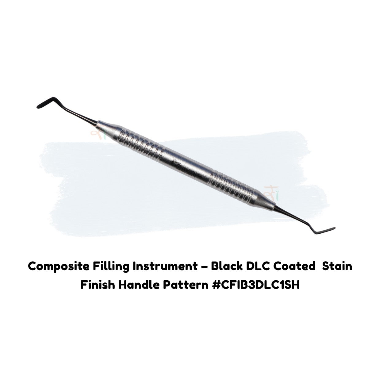 Composite Filling Instrument Set of 6 Pcs – Black DLC Coated  Stain Finish Handle Pattern #CFIB3DLCK6SH