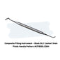 Composite Filling Instrument Set of 6 Pcs – Black DLC Coated  Stain Finish Handle Pattern #CFIB3DLCK6SH