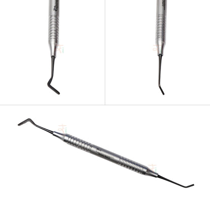 Composite Filling Instrument Set of 6 Pcs – Black DLC Coated  Stain Finish Handle Pattern #CFIB3DLCK6SH