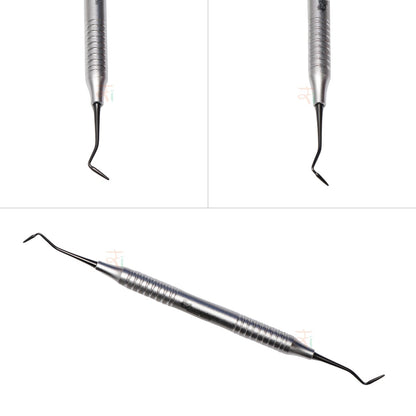 Composite Filling Instrument Set of 6 Pcs – Black DLC Coated  Stain Finish Handle Pattern #CFIB3DLCK6SH