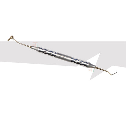 Composite Filling Instrument Set of 6 Pcs – Gold DLC Coated (Anatomical Hollow Handle) | #CFIGDLCK6AH