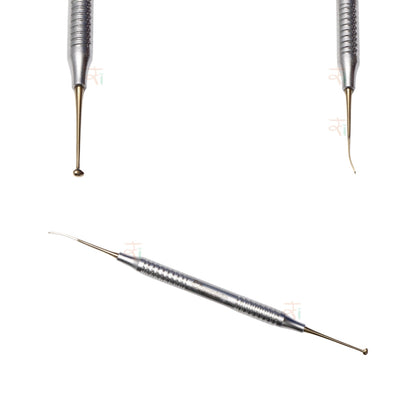 Composite Filling Instrument Set of 6 Pcs – Gold DLC Coated (Stain Handle Pattern) | #CFIGDLCK6SH