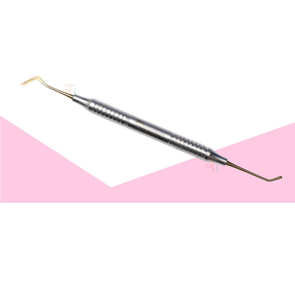 Composite Filling Instrument Set of 6 Pcs – Gold DLC Coated (Stain Handle Pattern) | #CFIGDLCK6SH