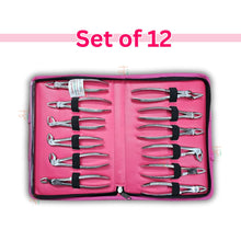 Extraction Tooth Forceps Kit - Standard-English Pattern SI-Stain Polish Finish Surface